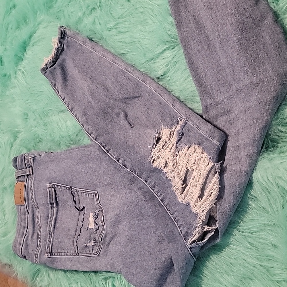 American Eagle super high rise curvy jegging